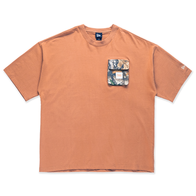 NEW ERA EARTHY SKIN LIGHT BRONZE OVERSIZED SHORT SLEEVE T-SHIRT