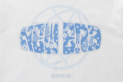 NEW ERA STREET SWING WHITE LONG SLEEVE T-SHIRT