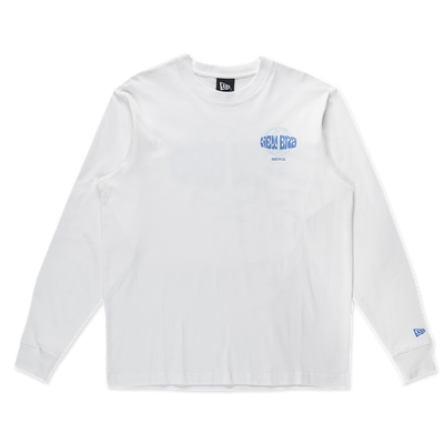 NEW ERA STREET SWING WHITE LONG SLEEVE T-SHIRT