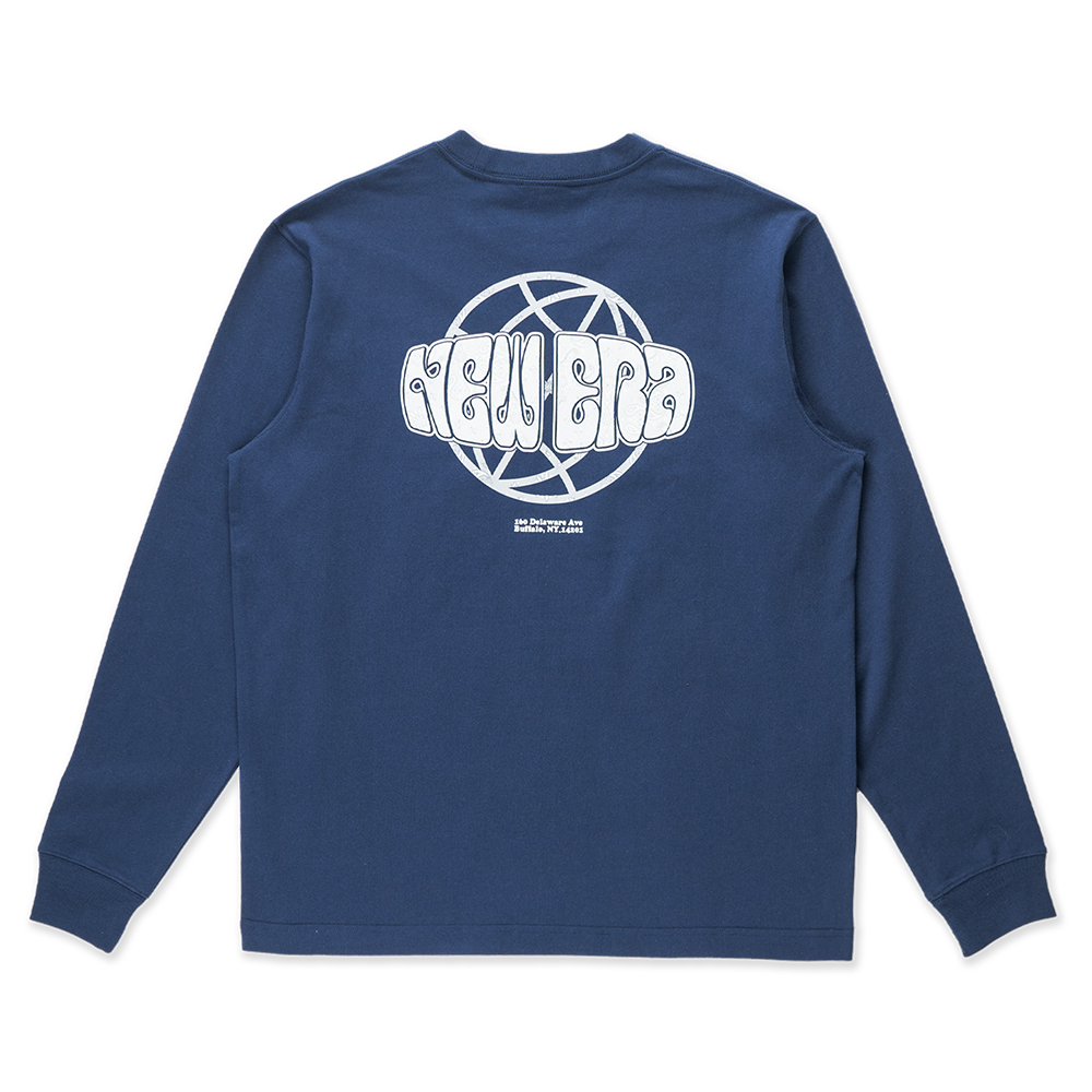 NEW ERA STREET SWING OCEANSIDE BLUE LONG SLEEVE T-SHIRT