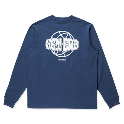 NEW ERA STREET SWING OCEANSIDE BLUE LONG SLEEVE T-SHIRT