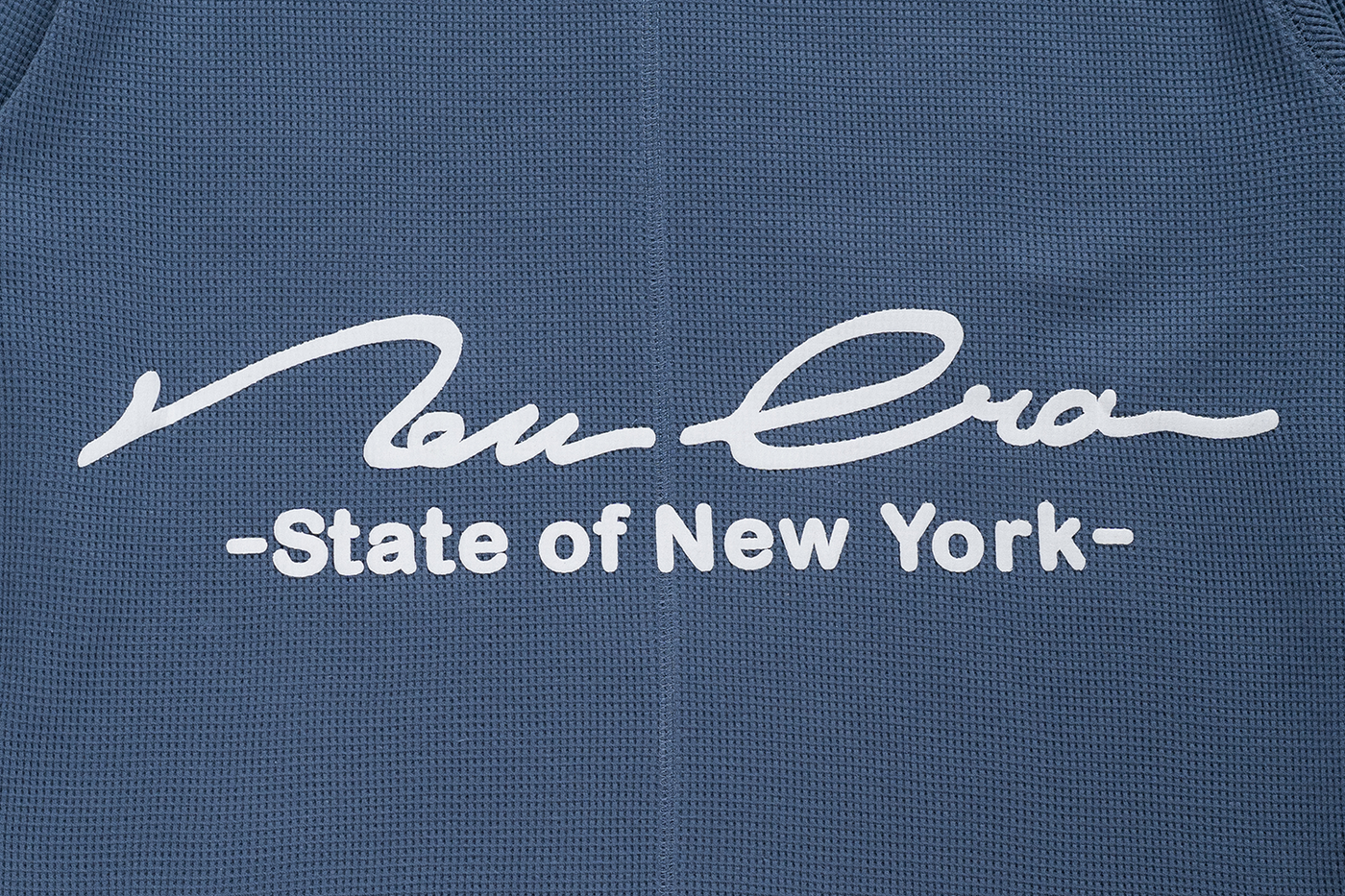 NEW ERA BASIC MUTED INDIGO LONG SLEEVE T-SHIRT