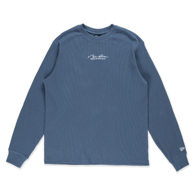 NEW ERA BASIC MUTED INDIGO LONG SLEEVE T-SHIRT