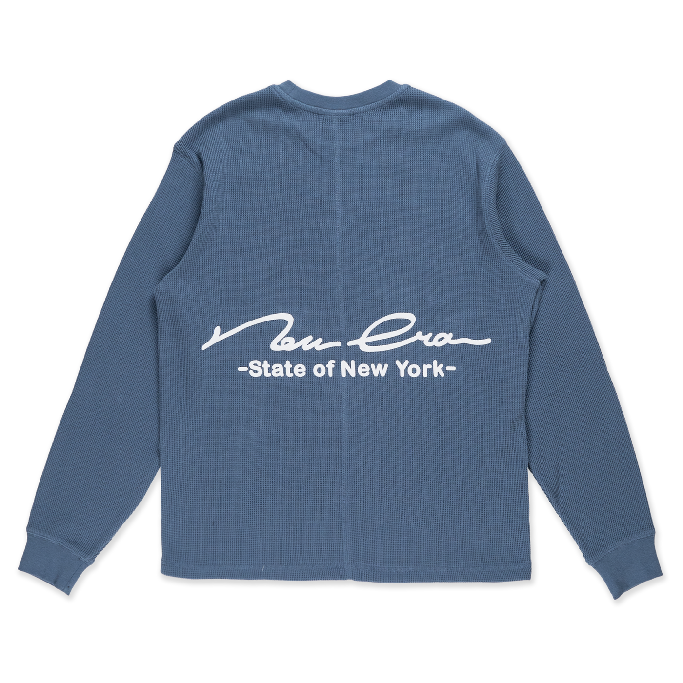 NEW ERA BASIC MUTED INDIGO LONG SLEEVE T-SHIRT