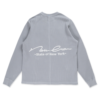 NEW ERA BASIC DOLPHIN GRAY LONG SLEEVE T-SHIRT