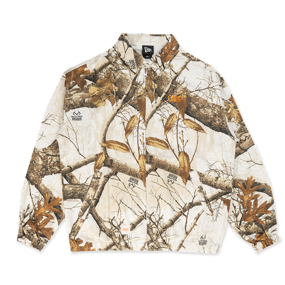 NEW ERA EARTHY SKIN WASHED REAL TREE SNOW WORK JACKET
