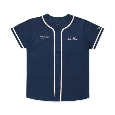 NEW ERA OCEANSIDE BLUE BASEBALL JERSEY