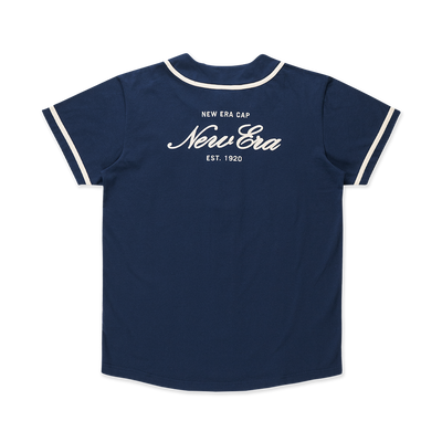 NEW ERA OCEANSIDE BLUE BASEBALL JERSEY