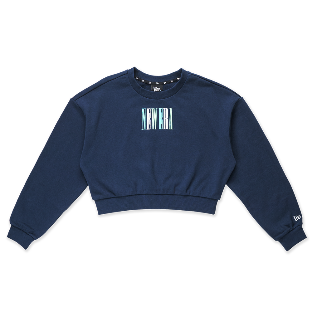 NEW ERA 90S VIBE OCEANSIDE BLUE WOMEN CREWNECK