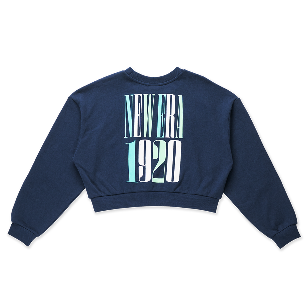 NEW ERA 90S VIBE OCEANSIDE BLUE WOMEN CREWNECK