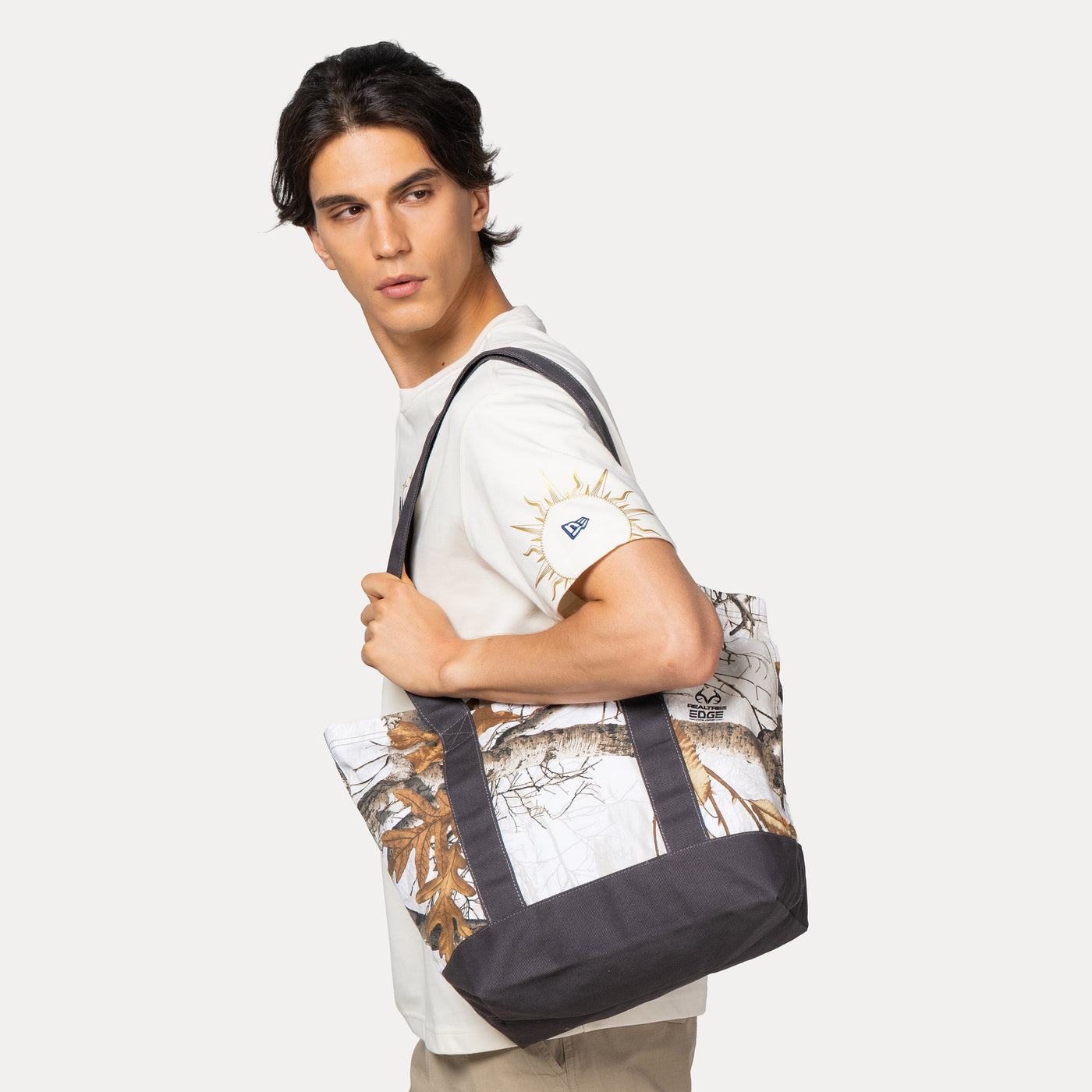 NEW ERA EARTHY SKIN REAL TREE SNOW TOTE BAG