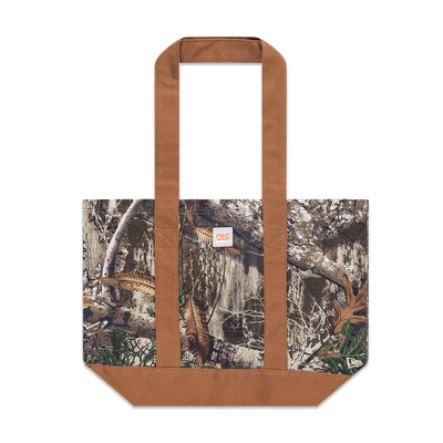 NEW ERA EARTHY SKIN REAL TREE EDGE BROWN TOTE BAG