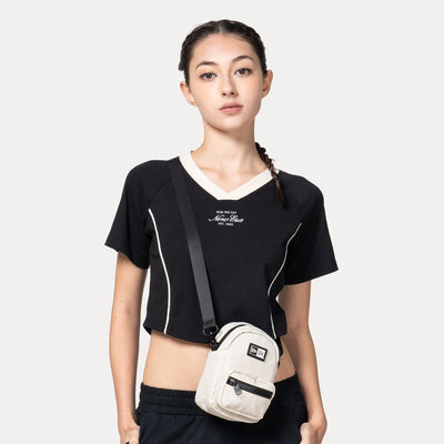 NEW ERA STREET CLASS BEIGE SMALL POUCH
