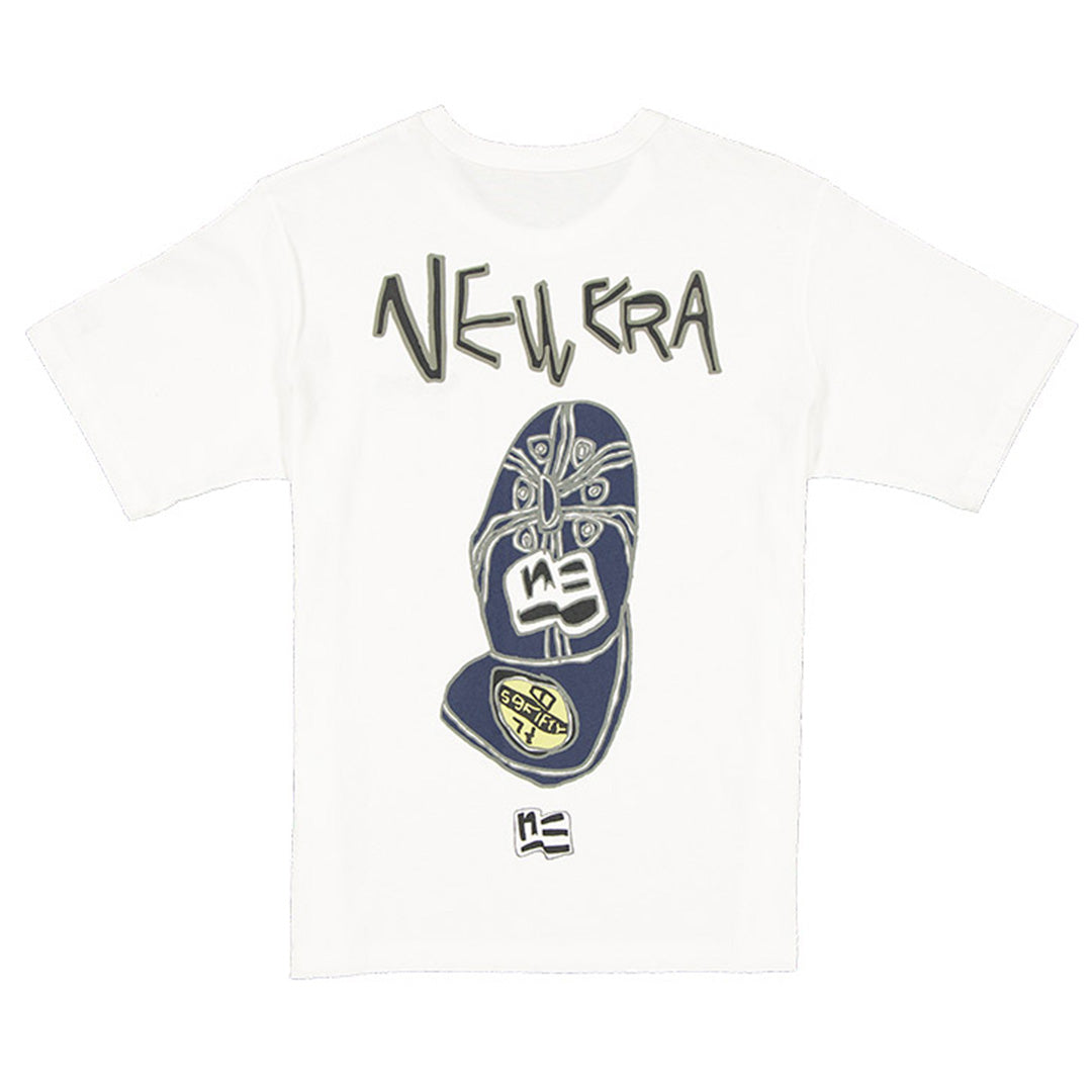 NEW ERA X SHOHEI OCHIAI WASHED OFF WHITE SHORT SLEEVE T-SHIRT