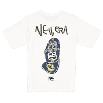 NEW ERA X SHOHEI OCHIAI WASHED OFF WHITE SHORT SLEEVE T-SHIRT
