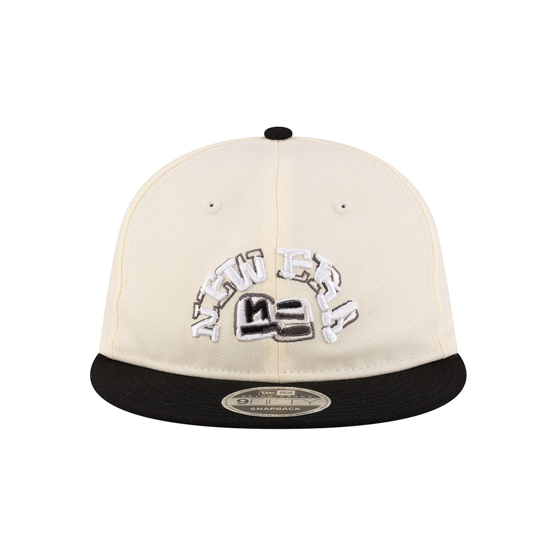 NEW ERA X SHOHEI OCHIAI 2-TONE BLACK VISOR WHITE RC 9FIFTY CAP