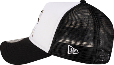 NEW ERA X SHOHEI OCHIAI 2-TONE BLACK VISOR WHITE 9FORTY AF TRUCKER CAP