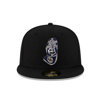 NEW ERA X SHOHEI OCHIAI CAP GRAPHIC 2-TONE GREEN UNDERVISOR BLACK 59FIFTY CAP