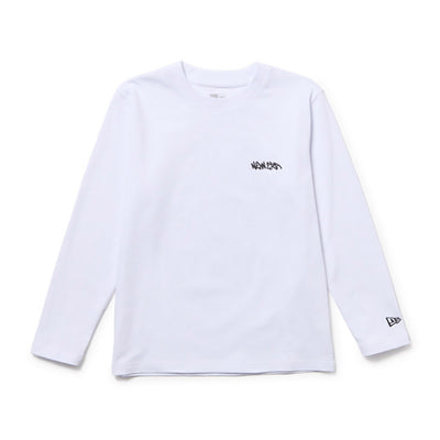 NEW ERA GRAFFITI WHITE YOUTH LONG SLEEVE T-SHIRT