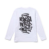 NEW ERA GRAFFITI WHITE YOUTH LONG SLEEVE T-SHIRT