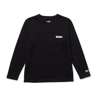 NEW ERA GRAFFITI BLACK YOUTH LONG SLEEVE T-SHIRT