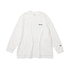NEW ERA SCRIPT LOGO WHITE WOMEN OVERSIZED LONG SLEEVE T-SHIRT