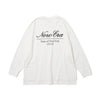 NEW ERA SCRIPT LOGO WHITE WOMEN OVERSIZED LONG SLEEVE T-SHIRT