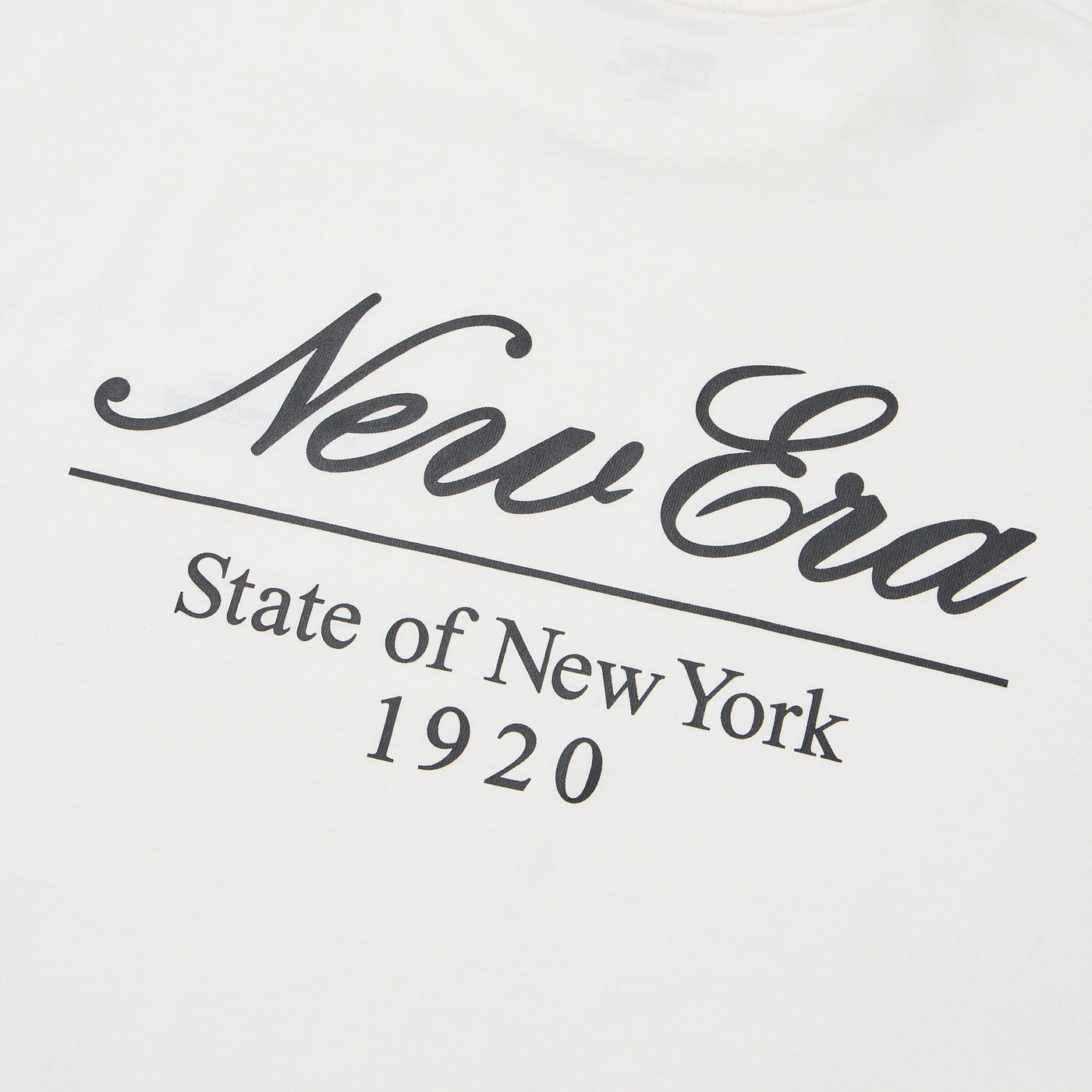 NEW ERA SCRIPT LOGO WHITE WOMEN OVERSIZED LONG SLEEVE T-SHIRT