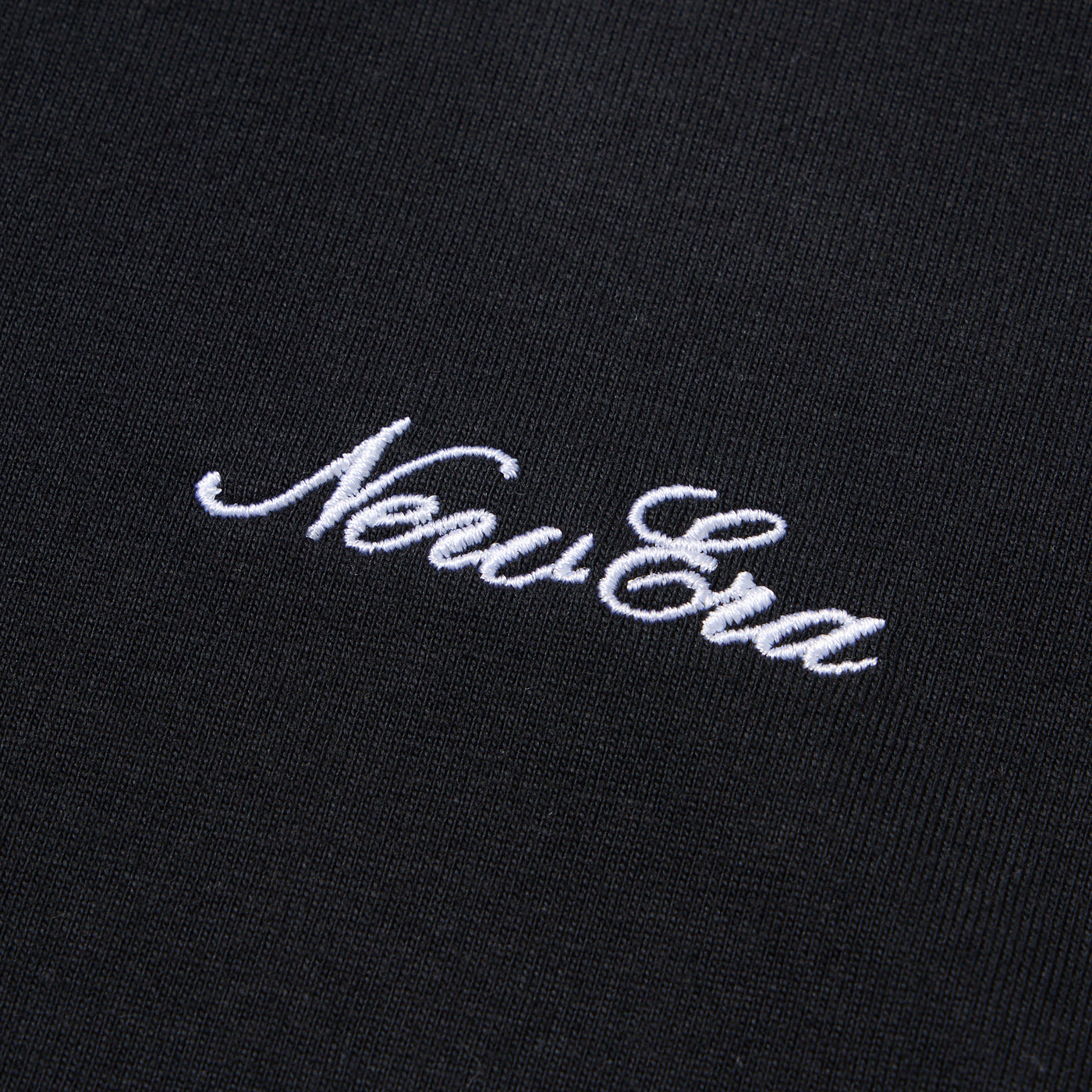 NEW ERA SCRIPT LOGO BLACK WOMEN OVERSIZED LONG SLEEVE T-SHIRT