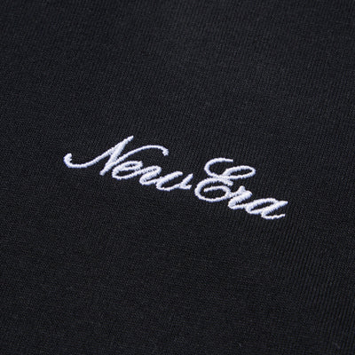 NEW ERA SCRIPT LOGO BLACK WOMEN OVERSIZED LONG SLEEVE T-SHIRT
