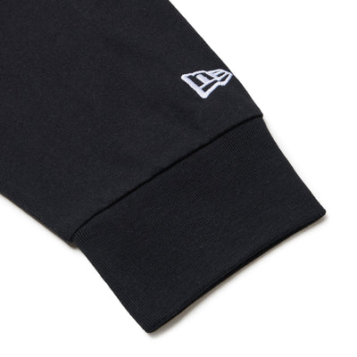 NEW ERA SCRIPT LOGO BLACK WOMEN OVERSIZED LONG SLEEVE T-SHIRT