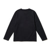NEW ERA BASIC SQUARE LOGO PUFF PRINT BLACK WOMEN LONG SLEEVE T-SHIRT