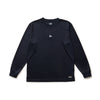 NEW ERA VERTICAL LOGO NAVY LONG SLEEVE T-SHIRT