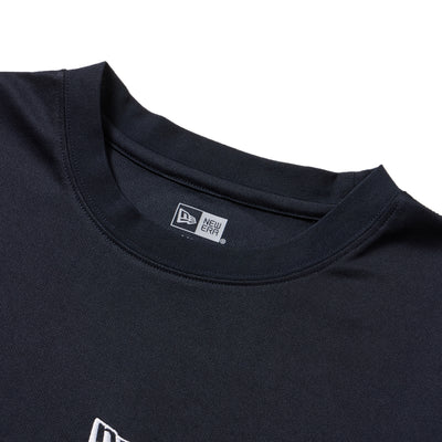 NEW ERA VERTICAL LOGO NAVY LONG SLEEVE T-SHIRT