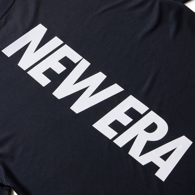 NEW ERA VERTICAL LOGO NAVY LONG SLEEVE T-SHIRT