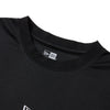 NEW ERA VERTICAL LOGO BLACK LONG SLEEVE T-SHIRT