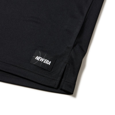 NEW ERA VERTICAL LOGO BLACK LONG SLEEVE T-SHIRT