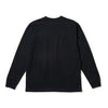 NEW ERA MINI FLAG LOGO BLACK LONG SLEEVE T-SHIRT