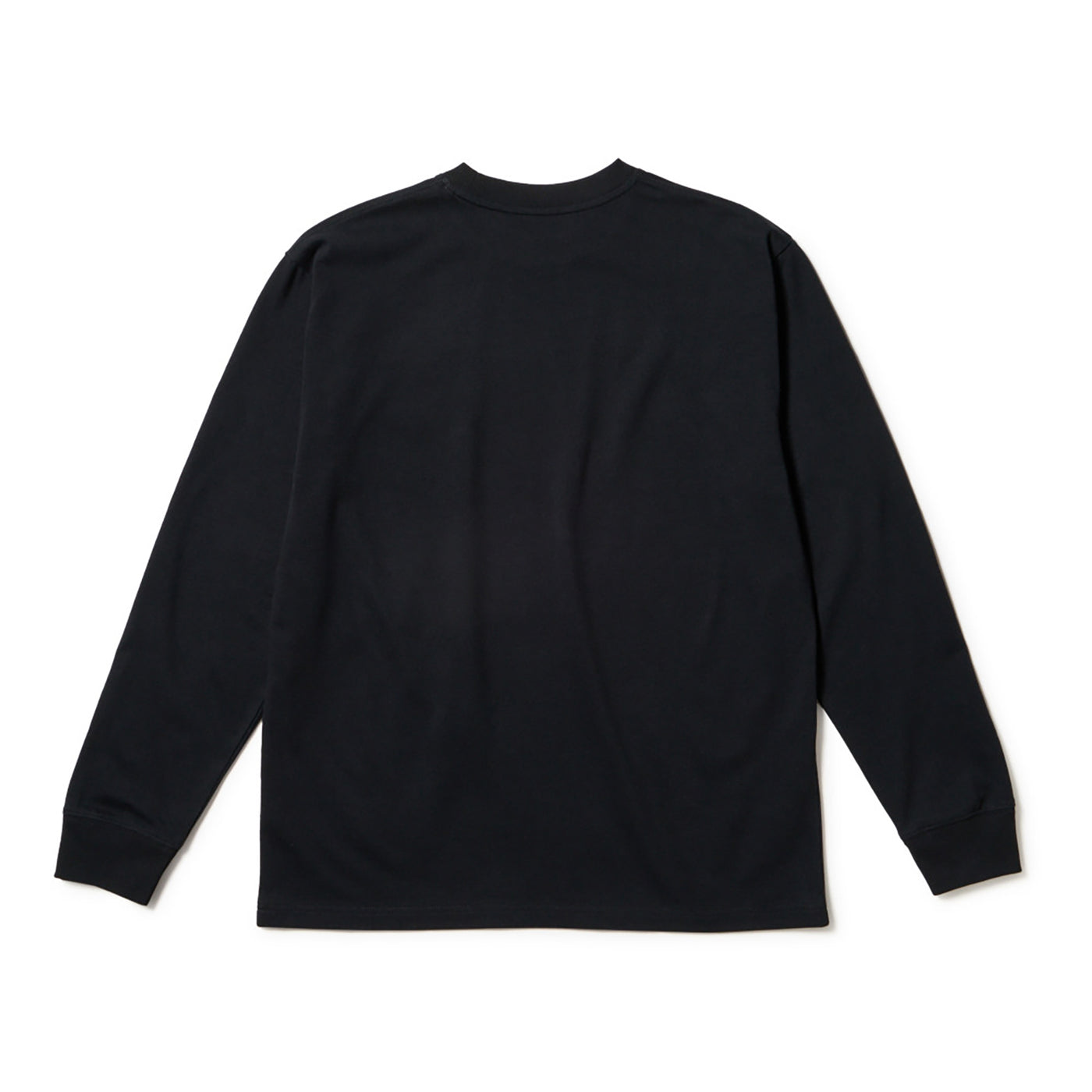 NEW ERA MINI FLAG LOGO BLACK LONG SLEEVE T-SHIRT