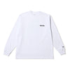 NEW ERA GRAFFITI WHITE OVERSIZED LONG SLEEVE T-SHIRT