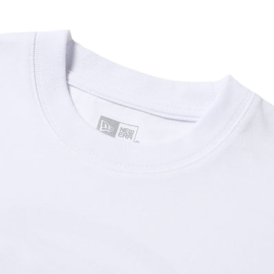 NEW ERA GRAFFITI WHITE OVERSIZED LONG SLEEVE T-SHIRT