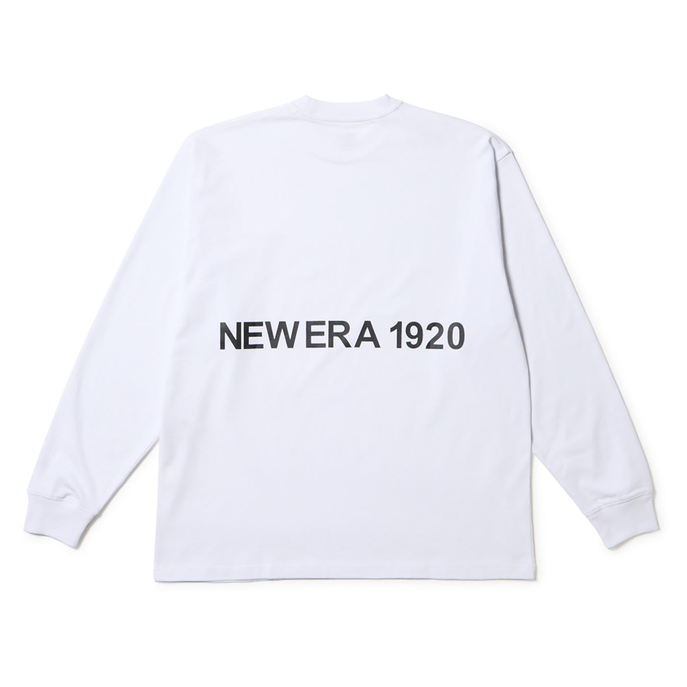 NEW ERA 1920 WHITE OVERSIZED LONG SLEEVE T-SHIRT