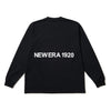 NEW ERA 1920 BLACK OVERSIZED LONG SLEEVE T-SHIRT