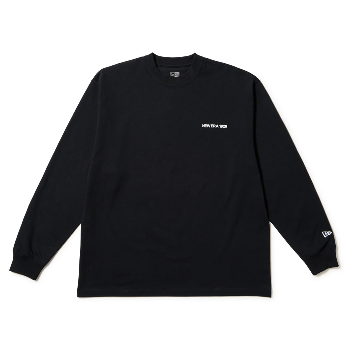 NEW ERA 1920 BLACK OVERSIZED LONG SLEEVE T-SHIRT