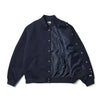 NEW YORK YANKEES TECH SWEAT NAVY VARSITY JACKET