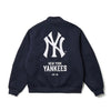 NEW YORK YANKEES TECH SWEAT NAVY VARSITY JACKET