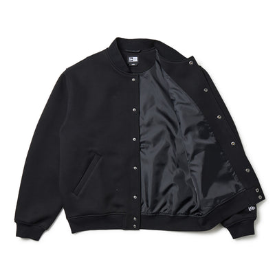 NEW ERA TECH SWEAT BLACK VARSITY JACKET