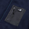 NEW ERA POCKET NAVY FLEECE JACKET