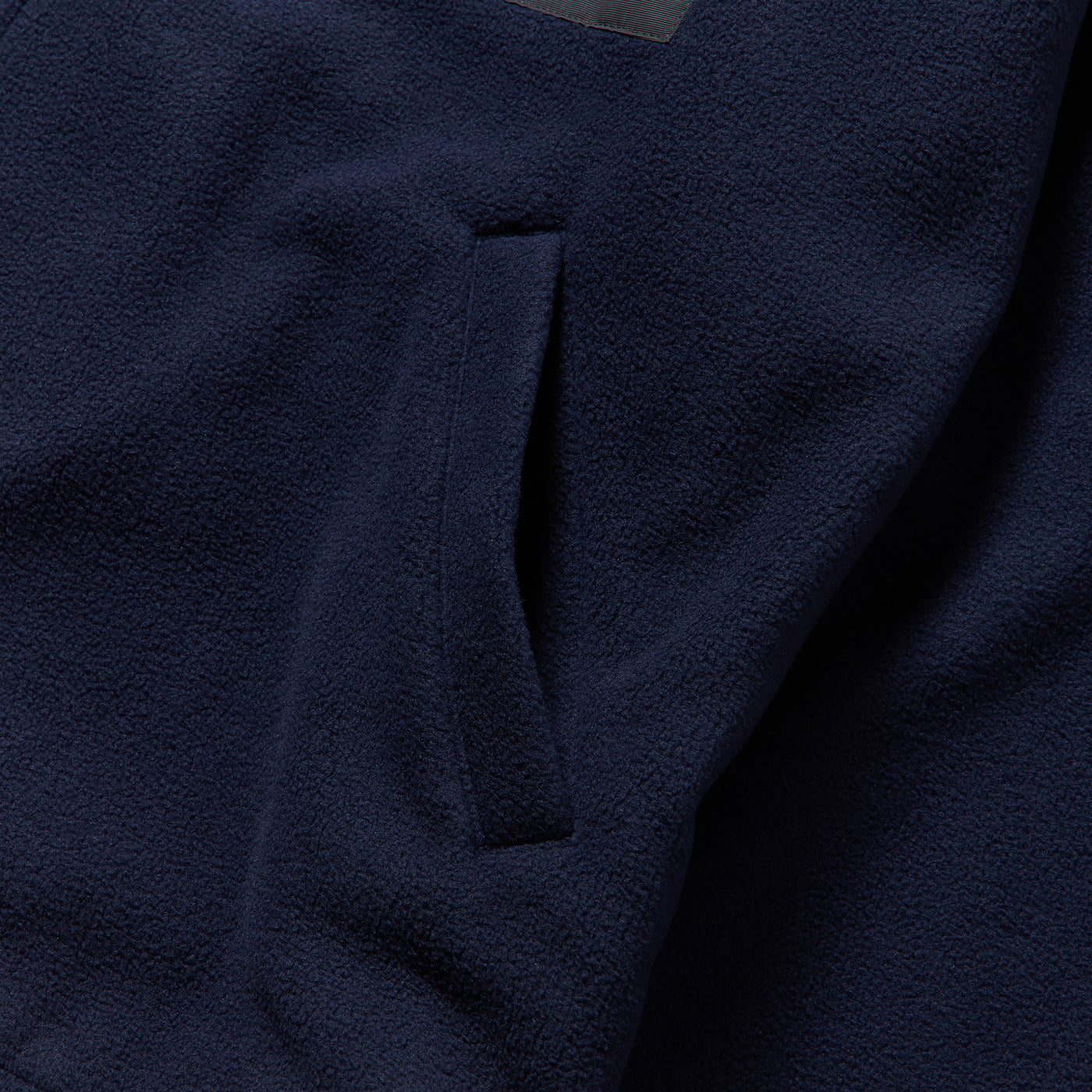 NEW ERA POCKET NAVY FLEECE JACKET