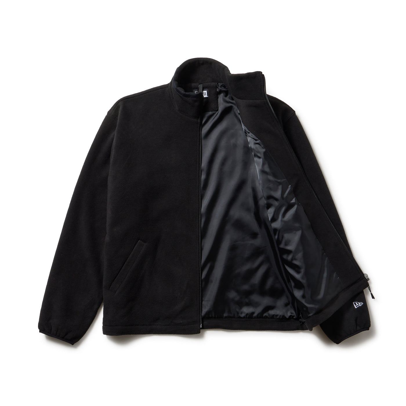 NEW ERA POCKET BLACK FLEECE JACKET